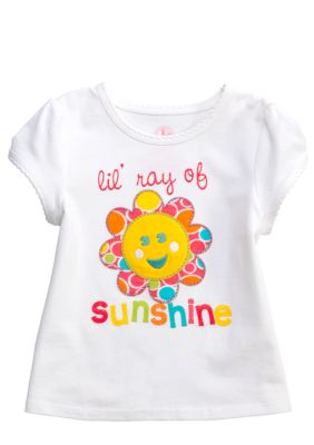 J Khaki Novelty Applique Tee