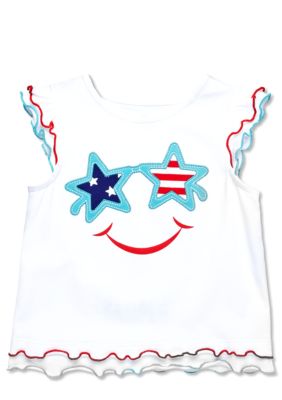 J Khaki Ruffle Tee
