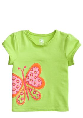 J Khaki Novelty Crew Tee