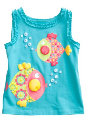 J Khaki Blowfish Tank Toddler Girls