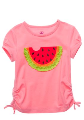 J Khaki Watermelon Tee Toddler Girls