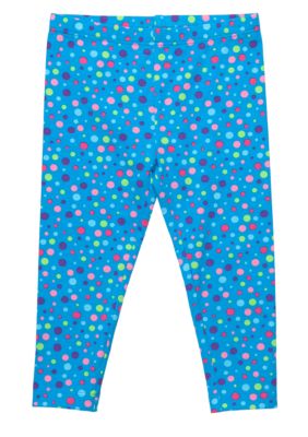 J Khaki Printed Legging Toddler Girls