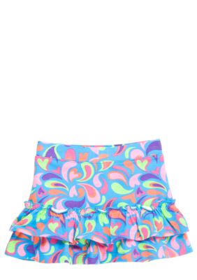 J Khaki Tiered Skirt Toddler Girls