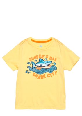 J Khaki Novelty Crew Tee Toddler Boy