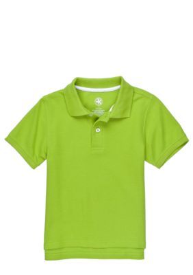 J Khaki Polo Toddler Boys