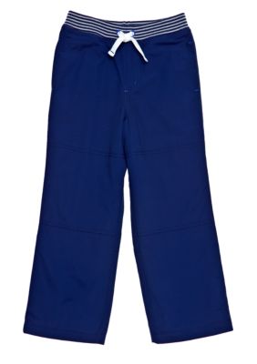 J Khaki Microfiber Active Pant Toddler Boys