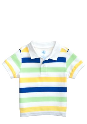 J Khaki Stripe Polo