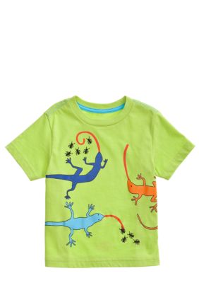 J Khaki Novelty Crew Tee