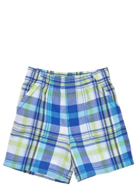 J Khaki&trade; Pull-on Plaid Short