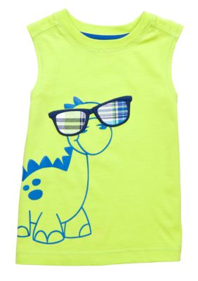 J Khaki Novelty Tank