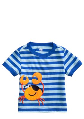 J Khaki Novelty Stripe Tee