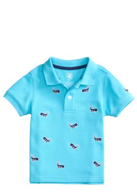 J Khaki&trade; Embroidered Polo