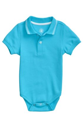 J Khaki Polo Bodysuit