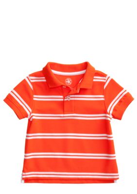 J Khaki&trade; Striped Polo