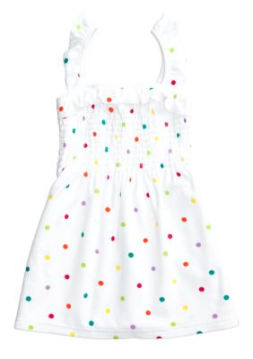 J Khaki Swim Cover Up Toddler Girl