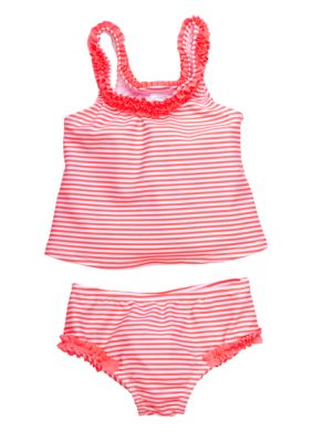 Carter's Neon Stripe 2-Piece Swim Suit Set