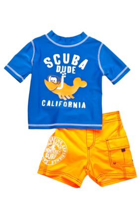 Carter's 2-Piece Scuba Dude Swim Set
