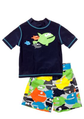Carter's Piranha 2-Piece Swim Set Toddler Boys