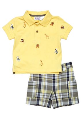 Blueberi Boulevard 2-Piece Animal Schiffly Set