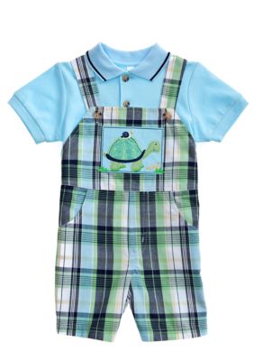 Good Lad 2-Piece Polo Shortall Set