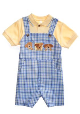 Good Lad 2-Piece Polo Shortall Set