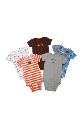 Carter's&reg; 5 Pack Sports Themed Layette Set - Newborn