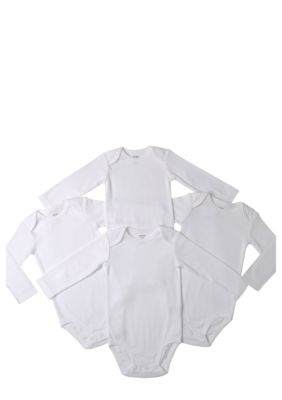 Carter's&reg; Long Sleeve 4 Pack bodysuit - Newborn