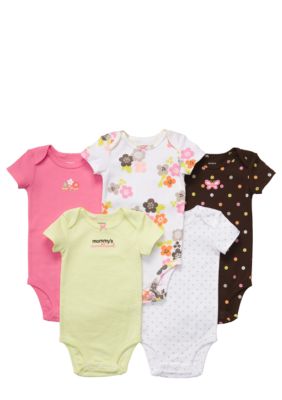 Carter's EDV 5-Pk Floral Bodysuit