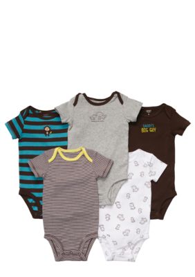 Carter's EDV 5-Pack Monkey Bodysuit