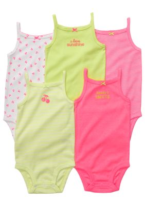 Carter's EDV 5-Pack Sleeveless Bodysuit Set