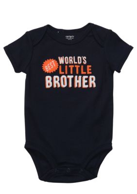 Carter's Little Brother Slogan Bodysuit
