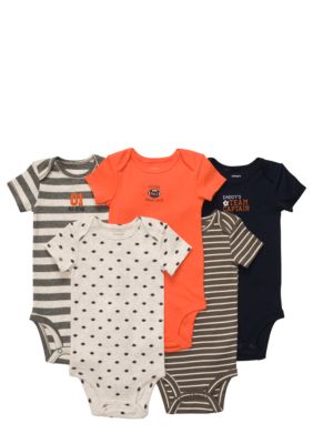 Carter's 5-Pack Soft Bodysuits