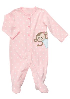Carter's Polka Dot Monkey Sleep & Play
