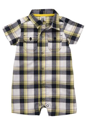 Carter's Plaid Woven Romper