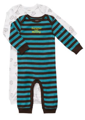 Carter's&reg; EDV Monkey 2-Piece Jumpsuit Set