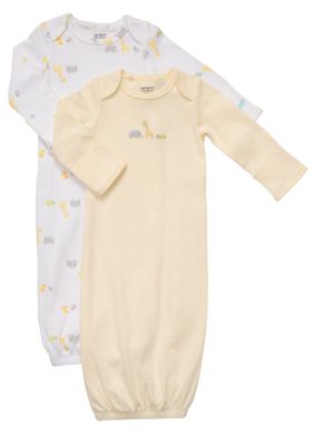 Carter's EDV 2-Pack Safari Gown Set