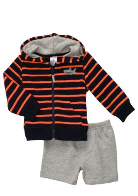 Carter's 2-Piece Hooded Shark Cardigan Set