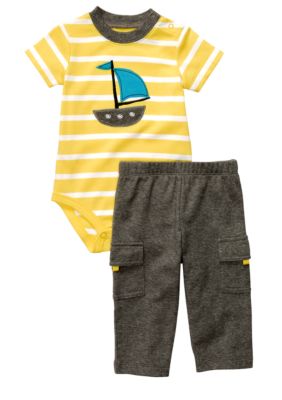Carter's Sailboat 2-Piece Bodysuit