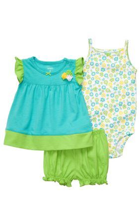 Carter's 3-Piece Floral Diaper Cover Set