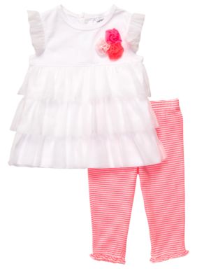 Carter's 2-Piece Ruffled Tunic and Legging Set