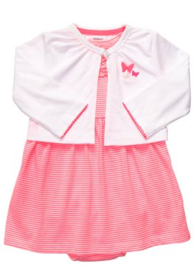Carter's 2-Piece Neon Striped Dress Set
