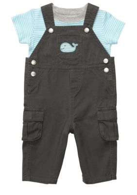 Carter's Whale 2-Piece Overall Set