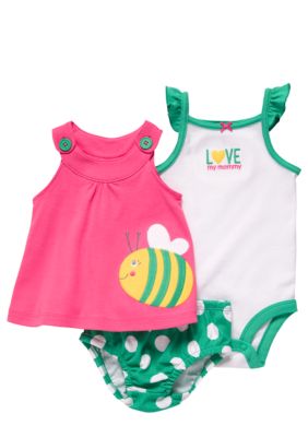 Carter's 3-Piece Bumblebee Diaper Cover Set
