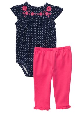 Carter's Floral 2-Piece Bodysuit