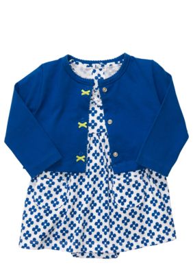 Carter's Graphic Flower Dress Set