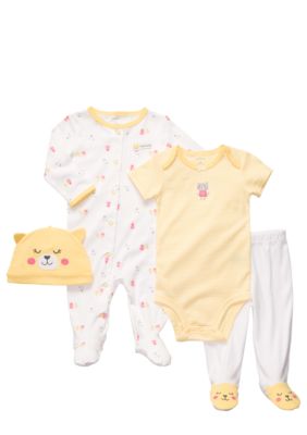Carter's Kitty Print 4-Piece Sleep Set