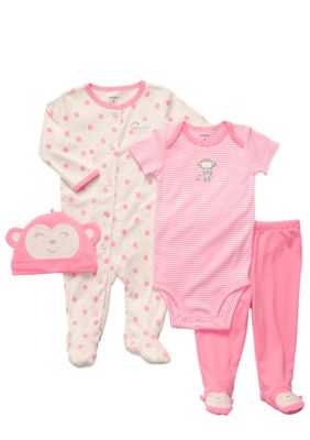 Carter's 4-Piece Monkey Set