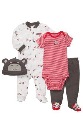 Carter's 4-Piece Rhinoceros Set