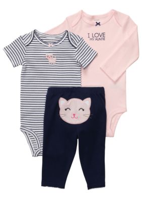 Carter's 3-Piece Kitten Pant Set