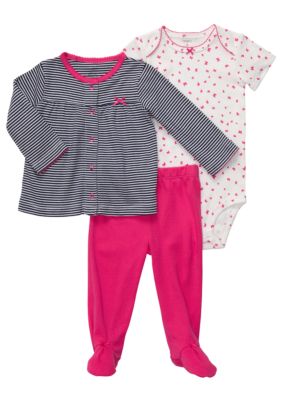 Carter's 3-Piece Footed Set